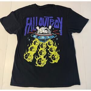 Fall out boy tour Rockband t shirt large